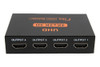 Splitter Hdmi 1x4 1 Entrada 4 Salidas C/fuente  Full Hd 4k 2 0