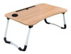 Mesa Desayuno Plegable Con Posa Vaso + Ranura Tablet 3