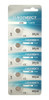 Pack X 5 Pilas Boton Euroenergy Cr-1616 1616 1