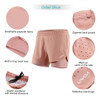 Shorts Esportivos Para Treinamento E Corrida Para Mulheres, 5