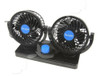 360° Integral Doble Cabeza Coche Aire Ventilador 2 Velocidad 1