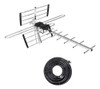 Antena Tv Exterior Tv Digital Full Hd Largo Alcance 1