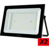 Reflector 100w Led Blanco Frio 6500k 80lm King Kfl100 Packx2 1
