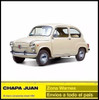 Juego Kit Aros Cromados + Cascos + Opticas Fiat 600 (x6) 2