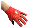 Guantes Dedos Largos 100% Geomatic M Rojo Negro 0