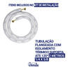 Tubulação Cobre 1/4 5/8 Para Instalação Ar Condicionado 2m 2