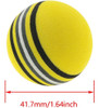 Dgzzi Pelota Golf Con Esponja, 16 Pelotas Golf Práctica Arco 2