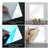 Fantasyon 10 Láminas Espejo Flexibles, Adhesivas, Decorativa 3