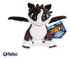 Peluche De Dragon Mediano Tierno Infantil +4 Thunder Febo 3
