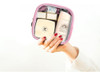 Kotora Bolsa De Maquillaje Transparente Bolsa De Cosméticos 3