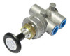 Valvula Acionamento Suspensor Push Pull Botao Preto 3 Pórti 0