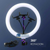 Aro Anillo Luz Led  40 Cmt Trípode + Boton Bluetooth Tik Tok 1