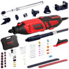 Fixtec Juego De Herramientas Rotativas Profesionales Con Mot 0