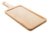 Tábua De Bambu Para Servir 39x15cm Lyor Hambúrguer Petisco F 0