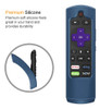 Capa Protetora Para Controle Remoto Casebot, P/roku, Azul Ci 4