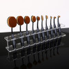 Caja, Soporte De Estante Para 10pcs Maquillaje Cepillo Panta 3