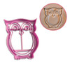 Lechuza Búho Molde Cortante Galletas Cookies Animales Bosque 0