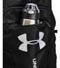 Mochila Unisex De Under Armour, Negro/plata, Una Talla Para 3