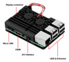 Makerfocus Raspberry Pi 2b/3b/3b+ Funda De Armadura, Carcasa 1