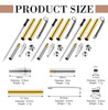 Kit De 10 Plumas Para Torno De Madera, 7 Mm, Regalo Diy 2