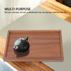 Bandeja De Servir Chá De Bambu, Retângulo Decorativo Multifu 6