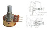 10 Peças - Potenciômetro Linear 100k L15 C/ Chave Mini Wh160 1
