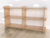 Juguetero Roble Montessori Mueble Infantil Organizador 5 Juguetero Roble Montessori Mueble Infantil Organizador 5