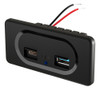 Tampa De Carregador De Carro, Adaptadores Volt, Porta Usb, 1 0