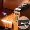 Tampa De Carregador De Carro, Adaptadores Volt, Porta Usb, 1 5