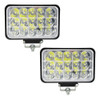 Par Farol Led 45w Selado Alta Baixa Caminhão Universal 2