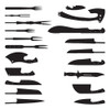Kit Moldes Para Facas Em Mdf Diversos - Cutelaria + Brindes 0