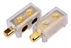Par De Bloque Distribuidor Audiopipe Potencia Cable 0 Ga 0