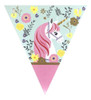 Banderín Unicornio Glam - 2,80 Mts X 1 Unidad 1