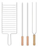 Parrilla Para Camping Hogar Y Camping 4