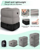 Almohada Inflable Para Cama De Avion - Gris 2