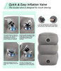 Almohada Inflable Para Cama De Avion - Gris 5