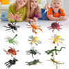 Brinquedos De Plástico Com Figuras De Animais -12pcs-d-12pcs 5