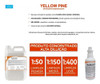 Yellow Pine Spartan 1l Limpa Pisos Carro Kit C/6 4