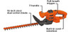 Recortador De Seto Blackdecker Beht100 1