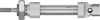 Cilindro Normalizado Dsnu-8-10-p-a Festo 1