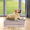 Pawhut Rectángulo Grande Suave Cálida Almohada Mascotas Casa 2