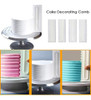 4 Unids / Set Raspador De Pastel Para Decorar Peine De Dient 2
