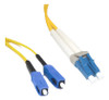 Cable D/conexión C2g 7m Lc/sc Dúplex 9/125 Monomodo Amarillo 1