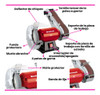 Amoladora De Banco Lijadora Banda 240w Einhell Th-us 240 2