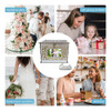 Caixa De Cartão De Casamento Glittery Card Wedding Box Anniv 3