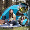 Colapz Beach Tent Pop Up Shade. Sombra De Playa De Lujo Spf5 2