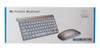 Kit Teclado Y Mouse Compacto Inalámbrico Universo Binario 1