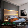 Olafus - Tira De Luces Led De 16.4 Pies, Blanco Cálido, Regu 1