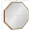 Kate And Laurel Rhodes Mid-century Modern Octagon Wall Mirro 4