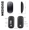 Mini Teclado Bluetooth + Mouse Delgado Negro Kubo 1